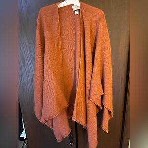 Fall season shawl/poncho